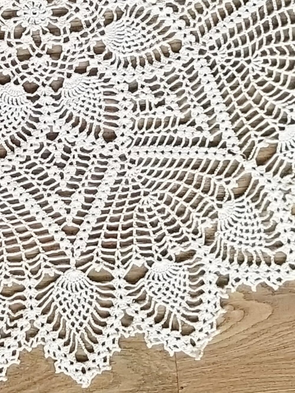 Vintage Style New Crocheted Centerpiece Doily - Picture 5 of 5